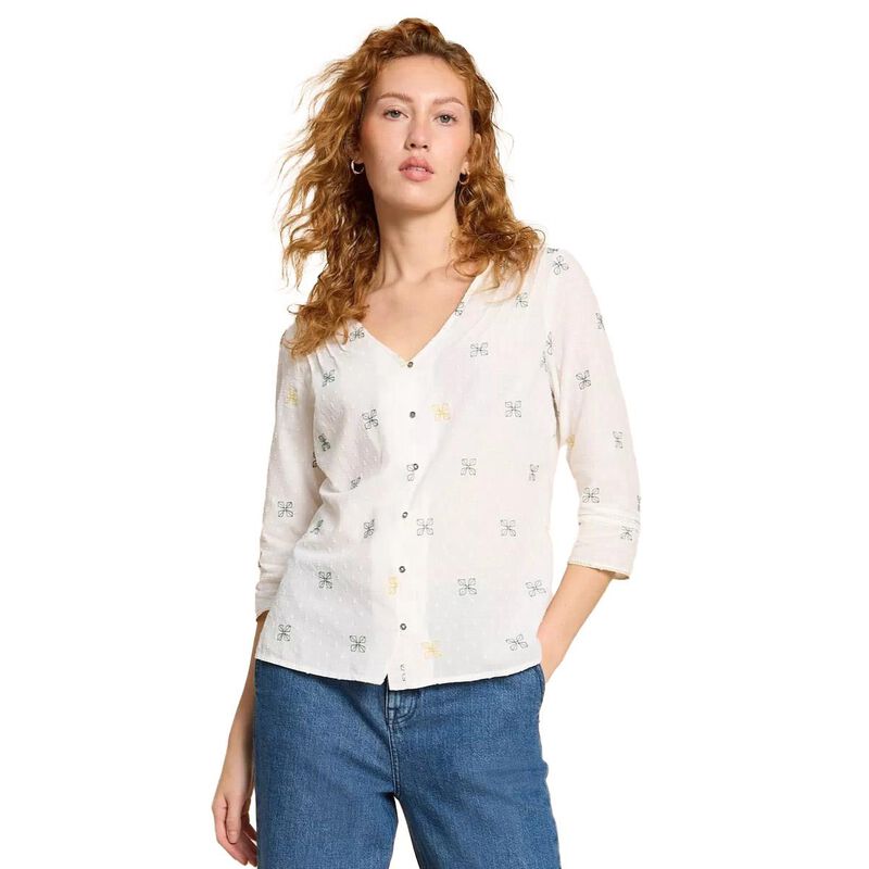 White Stuff Rae Organic Cotton Top image number 0